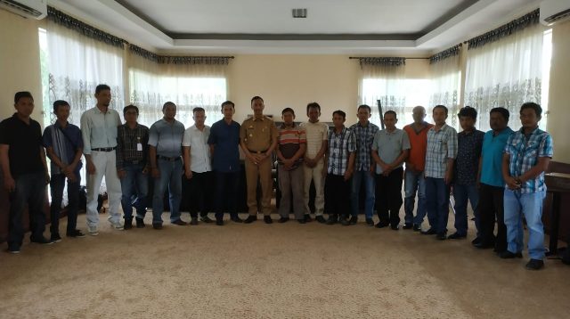 Pertemuan Karyawan PT SUS dengan Wakil Bupati Wajo di Ruangan Wakil Bupati Wajo, Senin 18 Nopember 2019